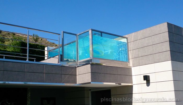 piscinas de cristal